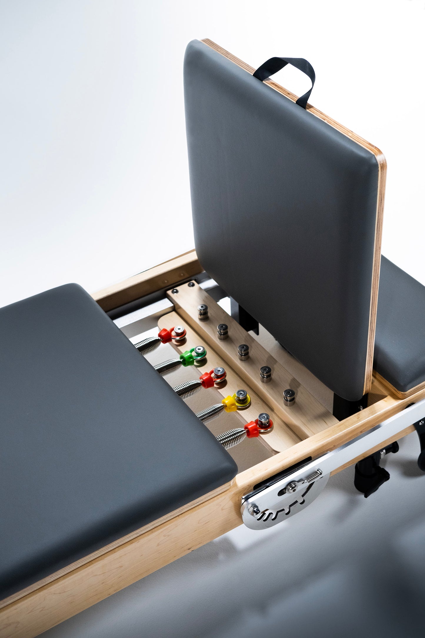 folding reformer in grey colourway