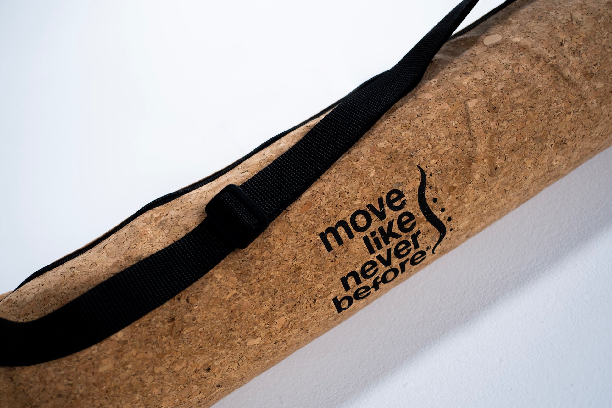 pilates mat carry bag with Moveflo branding
